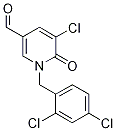 5-chloro-1-(2,4-dichlorobenzyl)-6-oxo-1,6-dihydro-3-pyridinecarbaldehyde CAS#: 1048913-46-7