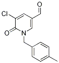 5-chloro-1-(4-methylbenzyl)-6-oxo-1,6-dihydro-3-pyridinecarbaldehyde CAS#: 1048913-54-7