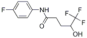 5,5,5-Trifluoro-N-(4-fluorophenyl)-4-hydroxypentanaMide CAS#: 1000778-77-7