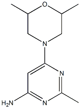 6-(2,6-diMethylMorpholino)-2-MethylpyriMidin-4-aMine CAS#: 1023818-09-8