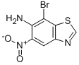 6-Amino-7-bromo-5-nitrobenzothiazole CAS#: 196205-21-7