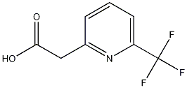 (6-Trifluoromethyl-pyridin-2-yl)-acetic acid CAS#: 1000565-32-1