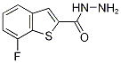 7-fluoro-1-benzothiophene-2-carbohydrazide CAS#: 1048913-86-5