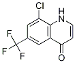8-chloro-6-(trifluoroMethyl)quinolin-4(1H)-one CAS#: 1065092-49-0