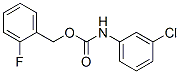 Carbamic acid, (3-chlorophenyl)-, (2-fluorophenyl)methyl ester (9CI) CAS#: 198879-49-1