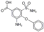 Desbutyl Bumetanide-d5 CAS#: 1072125-54-2