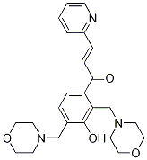 (E)-1-(3-hydroxy-2,4-bis(MorpholinoMethyl)phenyl)-3-(pyridin-2-yl)prop-2-en-1-one CAS#: 1064288-29-4