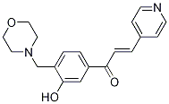 (E)-1-(3-hydroxy-4-(MorpholinoMethyl)phenyl)-3-(pyridin-4-yl)prop-2-en-1-one CAS#: 1064288-24-9
