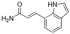 (E)-3-(1H-indol-7-yl)acrylaMide CAS#: 1000523-88-5