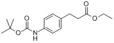 ETHYL 3-(4-(TERT-BUTOXYCARBONYLAMINO)PHENYL)PROPANOATE CAS#: 198896-22-9