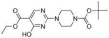Ethyl 2-(4-(tert-butoxycarbonyl)piperazin-1-yl)-4-hydroxypyrimidine-5-carboxylate CAS#: 1065074-31-8