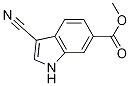 METHYL 3-CYANOINDOLE-6-CARBOXYLATE CAS#: 1000576-51-1