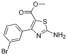 Methyl 2-amino-4-(3-bromophenyl)thiazole-5-carboxylate CAS#: 1065074-63-6