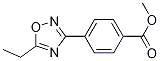 Methyl 4-(5-Ethyl-1,2,4-oxadiazol-3-yl)benzoate CAS#: 196301-95-8