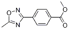 Methyl 4-(5-Methyl-1,2,4-oxadiazol-3-yl)benzoate CAS#: 196301-94-7