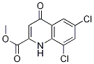 Methyl 6,8-dichloro-4-oxo-1,4-dihydroquinoline-2-carboxylate CAS#: 1065074-55-6