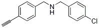 N-(4-chlorobenzyl)(4-ethynylphenyl)methanamine CAS#: 1049809-94-0
