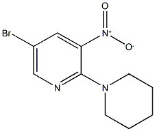 N-(5-Bromo-3-nitropyridin-2-yl)piperidine CAS#: 1033202-41-3