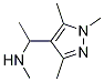 N-methyl-1-(1,3,5-trimethyl-1H-pyrazol-4-yl)ethanamine CAS#: 1007501-25-8