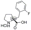 (R)-ALPHA-(2-FLUOROBENZYL)-PROLINE-HCL CAS#: 1049740-12-6