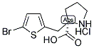 (R)-ALPHA-(5-BROMO-2-THIOPHENYLMETHYL)-PROLINE-HCL CAS#: 1049729-23-8