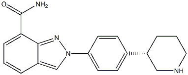 (S)-2-(4-(piperidin-3-yl)phenyl)-2H-indazole-7-carboxaMide CAS#: 1038915-64-8