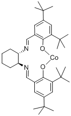 (S,S)-(+)-N,N'-BIS(3,5-DI-TERT-BUTYLSALICYLIDENE)-1,2-CYCLOHEXANEDIAMINO-COBALT(II) CAS#: 188264-84-8