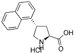 (+/-)-TRANS-4-(1-NAPHTHYL)PYRROLIDINE-3-CARBOXYLIC ACID HYDROCHLORIDE CAS#: 1049734-07-7