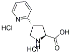 (+/-)-TRANS-4-(2-PYRIDINYL)PYRROLIDINE-3-CARBOXYLIC ACID DIHYDROCHLORIDE CAS#: 1049739-70-9
