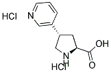 (+/-)-TRANS-4-(3-PYRIDINYL)PYRROLIDINE-3-CARBOXYLIC ACID DIHYDROCHLORIDE CAS#: 1049739-96-9