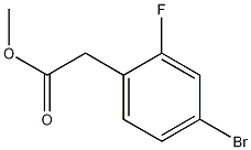 methyl 2-(4-bromo-2-fluorophenyl)acetate CAS#: 193290-19-6