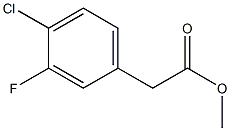 methyl 2-(4-chloro-3-fluorophenyl)acetate CAS#: 1035262-89-5