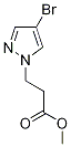 methyl 3-(4-bromo-1H-pyrazol-1-yl)propanoate(SALTDATA: FREE) CAS#: 1007517-46-5