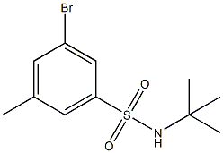 t-Butyl 3-BroMo-5-MethylbenzenesulfonaMide CAS#: 1033201-97-6