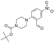 tert-butyl 4-(2-formyl-4-nitrophenyl)tetrahydro-1(2H)-pyrazinecarboxylate CAS#: 1017782-93-2