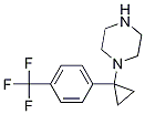1-(1-(4-(TRIFLUOROMETHYL)PHENYL)CYCLOPROPYL)PIPERAZINE CAS#: 1245649-95-9