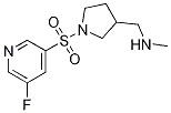 1-(1-(5-fluoropyridin-3-ylsulfonyl)pyrrolidin-3-yl)-N-MethylMethanaMine CAS#: 1271632-34-8