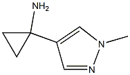1-(1-Methyl-1H-pyrazol-4-yl)-cyclopropylamine CAS#: 1338494-61-3