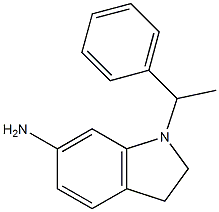 1-(1-Phenylethyl)indolin-6-aMine CAS#: 1086392-36-0
