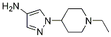 1-(1-ethylpiperidin-4-yl)-1H-pyrazol-4-aMine CAS#: 1246551-22-3