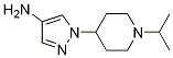 1-(1-isopropylpiperidin-4-yl)-1H-pyrazol-4-aMine CAS#: 1190380-65-4