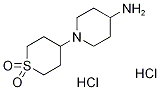 1-(1,1-dioxidotetrahydro-2H-thiopyran-4-yl)-4-piperidinamine(SALTDATA: 2HCl) CAS#: 1156407-08-7