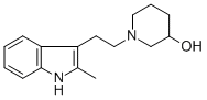 1-(2-(2-Methyl-1H-indol-3-yl)ethyl)-3-piperidinol CAS#: 71765-61-2