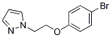 1-(2-(4-Bromophenoxy)ethyl)pyrazole CAS#: 1150271-30-9
