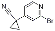 1-(2-BROMOPYRIDIN-4-YL)CYCLOPROPANECARBONITRILE CAS#: 1279815-46-1