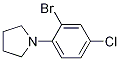 1-(2-BroMo-4-chlorophenyl)pyrrolidine CAS#: 1352630-63-7
