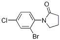 1-(2-Bromo-4-chlorophenyl)pyrrolidin-2-one CAS#: 1280786-79-9