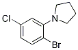 1-(2-Bromo-5-chlorophenyl)pyrrolidine CAS#: 1257664-93-9