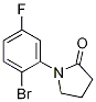 1-(2-Bromo-5-fluorophenyl)pyrrolidin-2-one CAS#: 1280786-54-0