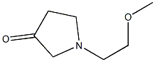 1-(2-Methoxyethyl)pyrrolidin-3-one CAS#: 1096881-66-1